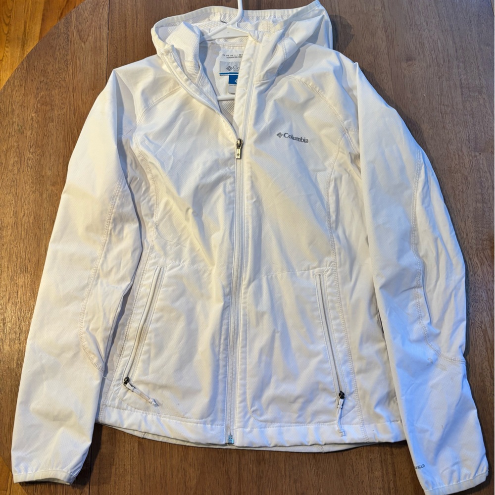 Columbia Omni-Shield White Jacket